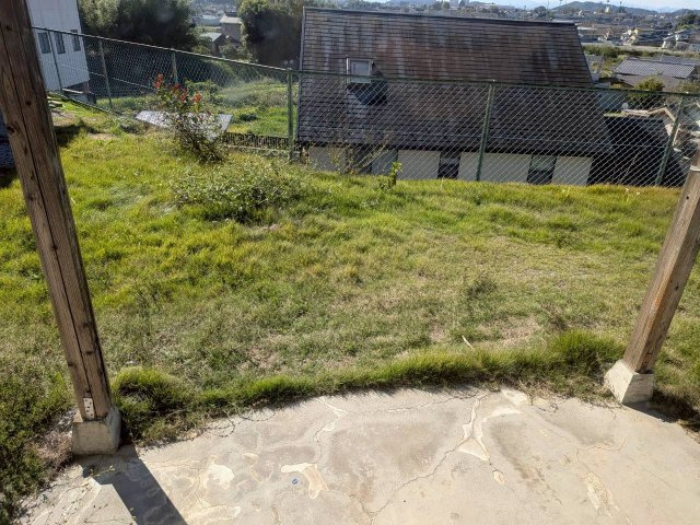 天神台リバーサイドメゾン　戸建ての庭|お庭でゆったりと過ごせます