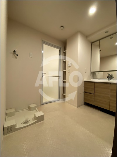 ブランズタワー・ウェリス心斎橋NORTHの洗面所|ブランズタワー・ウェリス心斎橋NORTH　洗面脱衣所