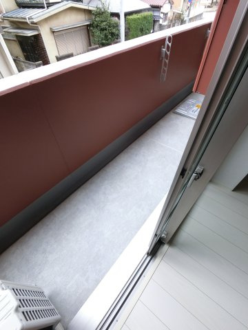 アーバンシャトー千葉中央のバルコニー