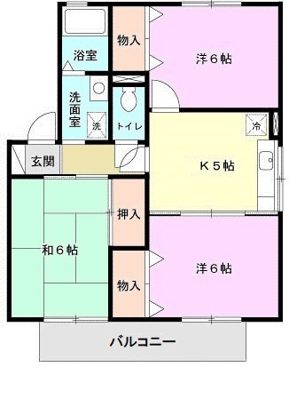 シャルマンコートの間取り