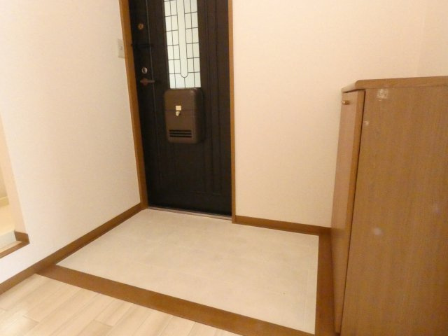 シャルマンコートの玄関