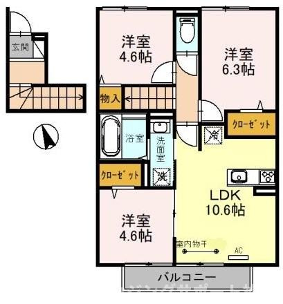 アルコバレーノⅧの間取り