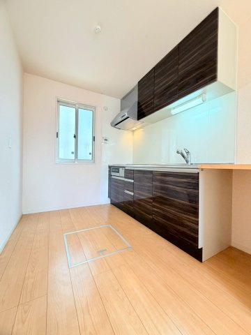 柚垣様戸建借家Ⅲのキッチン