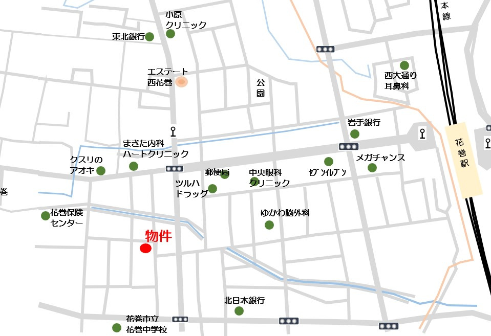 シティハイムロゼリーヌⅡの地図