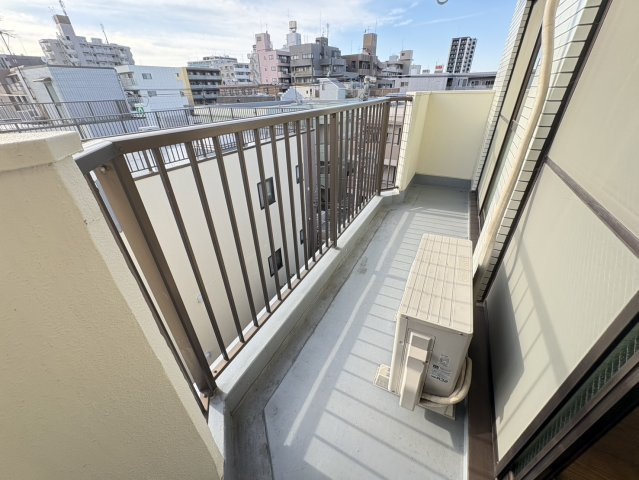 レジデンス富美浜のバルコニー