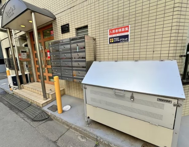 オーパスワン錦糸町のその他共用部分|メールボックス、ごみ置き場