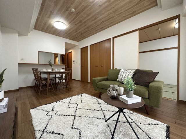 須磨シーサイドヒルズⅠの居間・リビング