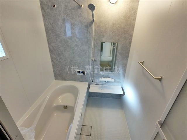 【浴室】 | 狭山市東三ツ木第２　全3棟　1号棟 | 日々の疲れを癒すお風呂です