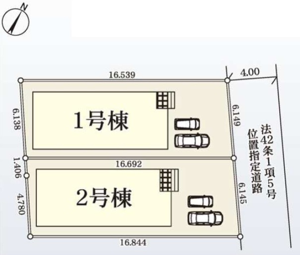 【区画図】 | 習志野市鷺沼台３丁目