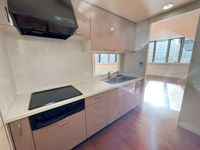 エクセルシティ三宮イメージファクトリーのキッチン|独立したキッチンは、来客時も調理に集中できます