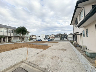 【前面道路含む現地写真】 | 川越市大塚2丁目　新築分譲　東武東上線『川越駅』徒歩27分　【大塚小学区】