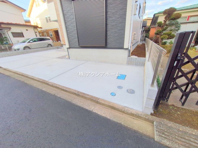 入間市東藤沢1丁目・全1棟　新築一戸建　の駐車場|現地写真　2025年12月16日撮影