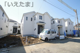 【外観】 | 【仲介手数料無料！！】府中市住吉町3丁目　新築戸建て（全7棟）C号棟　5590万円 | 令和８年1月１８日撮影　建築中