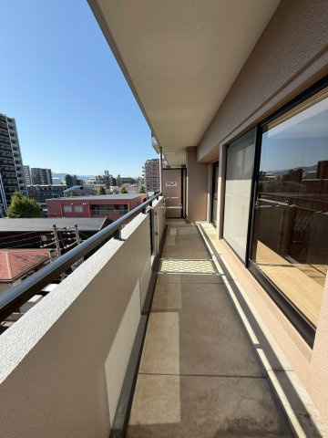 アムール板付7のバルコニー