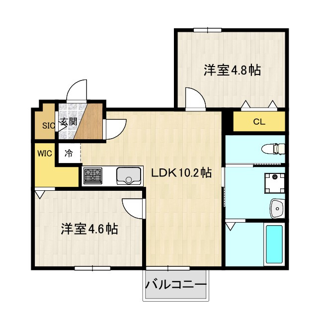 THE HALEの間取り
