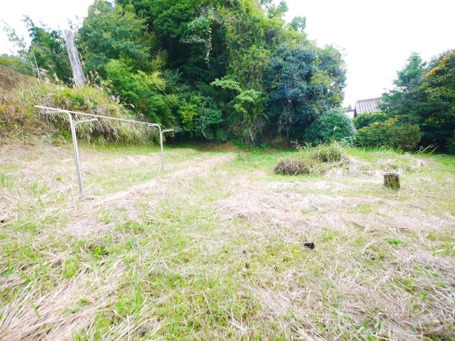 茂原市本納　平家中古戸建の庭|敷地約778坪お庭でドックランやバーベキューが可能です５LDK平家一部農地畑あり自然豊かな閑静な立地
