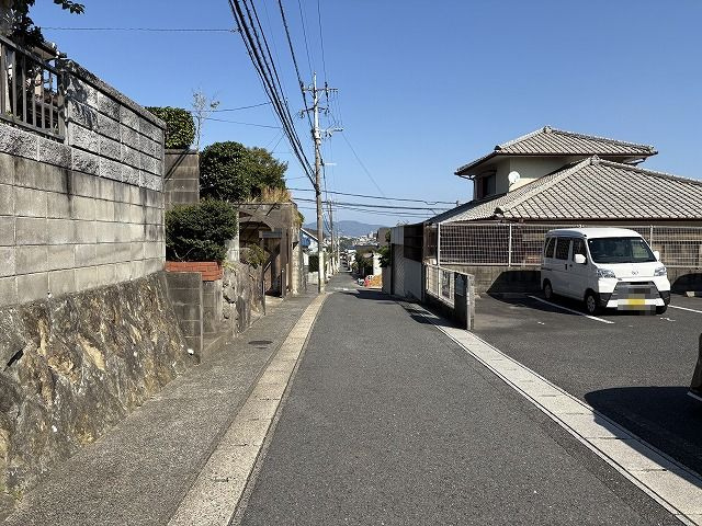 【前面道路含む現地写真】 | 八幡西区永犬丸南町3丁目土地