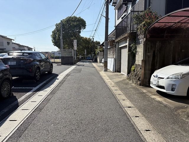 【前面道路含む現地写真】 | 八幡西区永犬丸南町3丁目土地