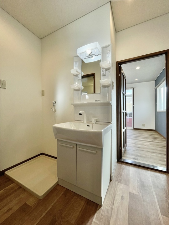 スウィートブライアUⅢの洗面所