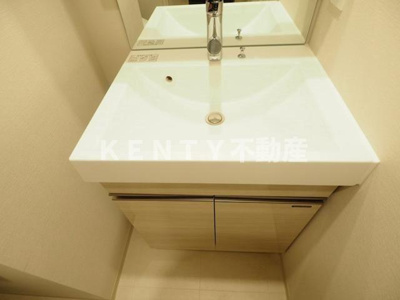 【洗面所】 | アーバネックス南品川Ⅱ | 広い洗面スペース