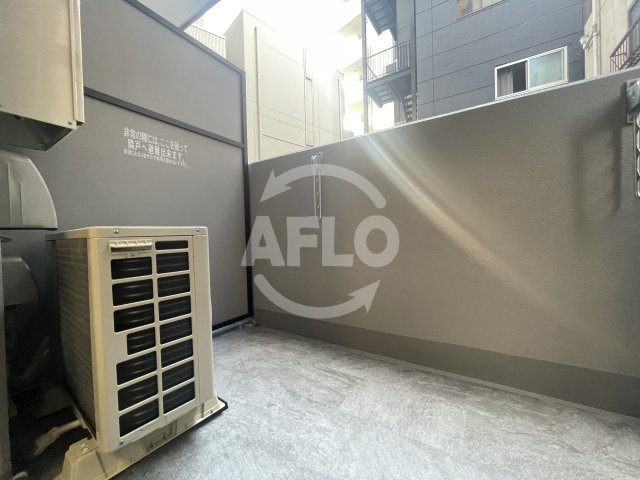 プレサンス西九条シティベイのバルコニー|プレサンス西九条シティベイ　バルコニー