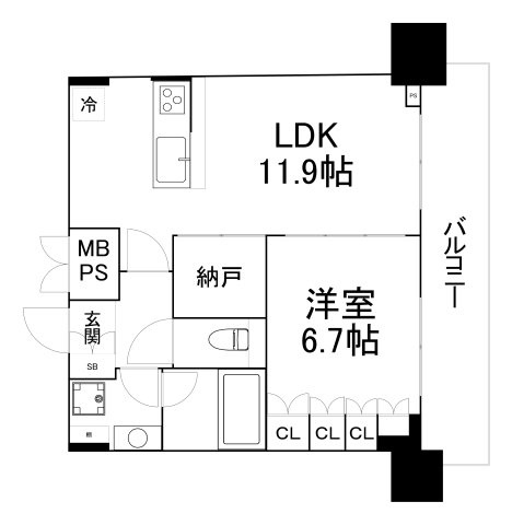 【間取り】 | GRAND　VILLASSE　福島