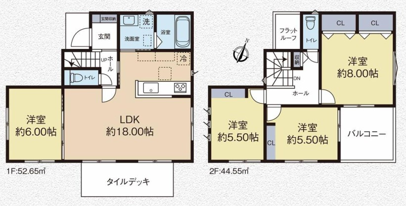 所沢市狭山ヶ丘　新築戸建の間取り|令和7年11月13日撮影。
