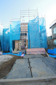 【外観】 | 【仲介手数料無料！！】府中市住吉町3丁目　新築戸建て（全7棟）D号棟　5690万円 | 令和7年11月8日撮影　北東側