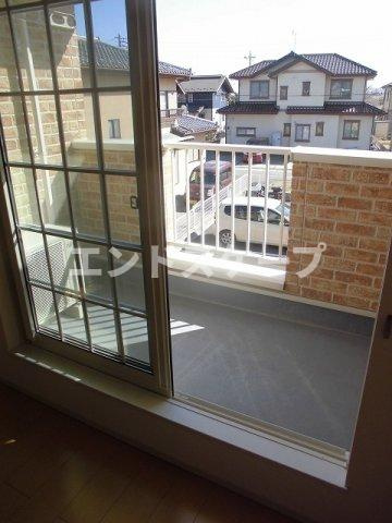 ベル・アルカンシエルのバルコニー|高崎、前橋のお部屋探しはエンドスケープまで！お客様の理想お聞かせ下さい♪