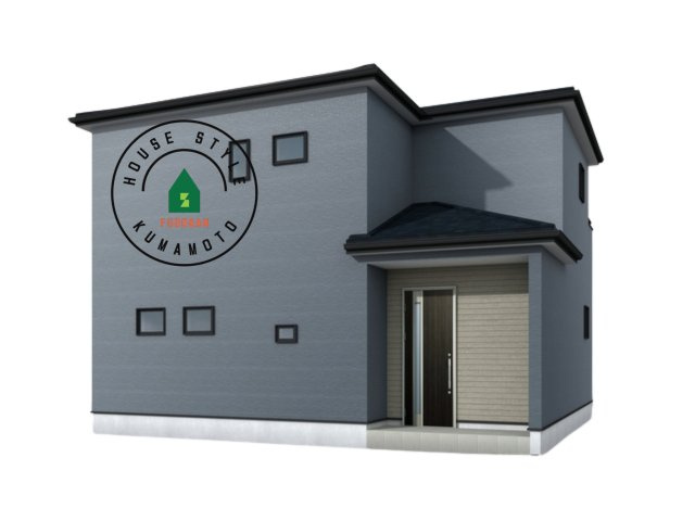 熊本市東区長嶺東第6₋3棟(1号棟)の完成予想図|外観も気になるポイント