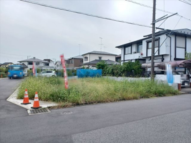 【外観】 | 熊谷市中央5丁目　1750万　土地③ | ①
