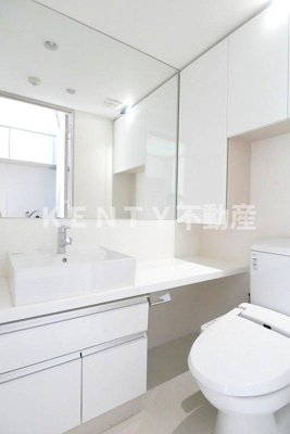 【洗面所】 | PREMIUM CUBE 大崎 | 洗面所です