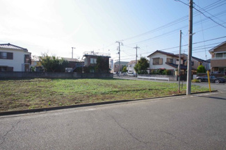 【前面道路含む現地写真】 | 【仲介手数料無料！！】府中市住吉町3丁目　新築戸建て（全7棟）E号棟　5290万円