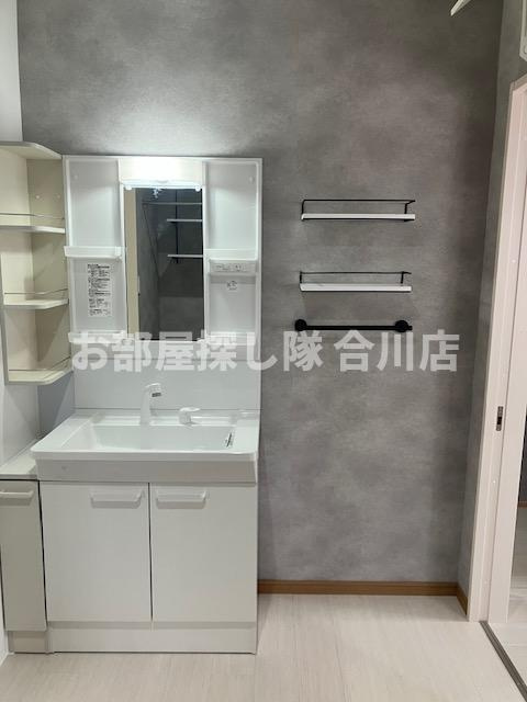 久留米市田主丸町豊城の一戸建ての洗面所