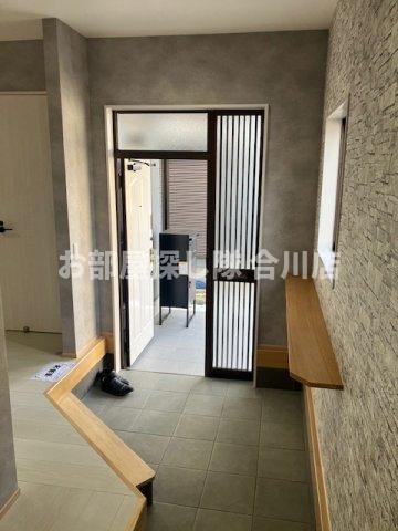 久留米市田主丸町豊城の一戸建ての玄関
