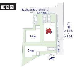 【区画図】 | 船橋市海神５丁目Ⅱ