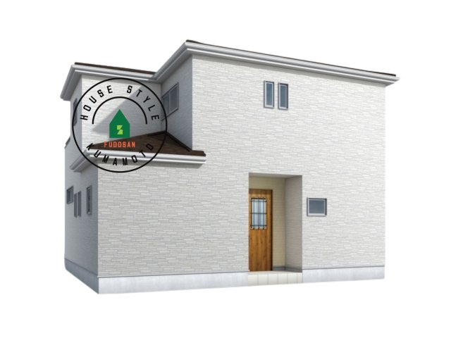 熊本市東区長嶺東第6₋3棟(2号棟)の外観パース|外観も気になるポイント