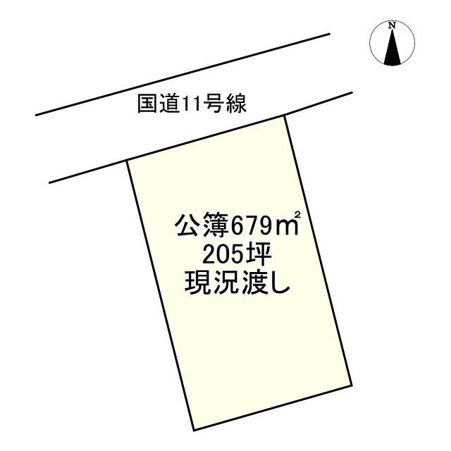 西条市小松町妙口甲12-4の土地図