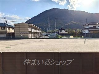 ローズコート清水　Ｂ棟の展望|募集のお部屋（102号室）からの眺望です！