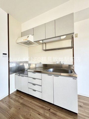 大阪市城東区永田１丁目の賃貸マンションのキッチン