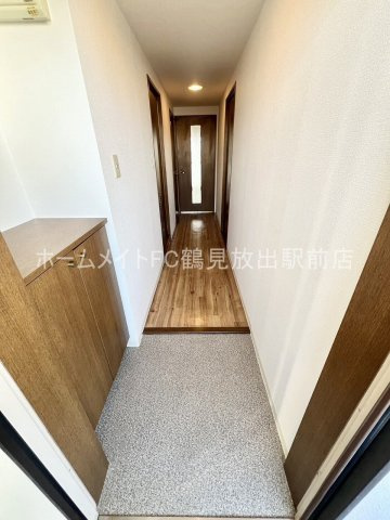 大阪市城東区永田１丁目の賃貸マンションの玄関