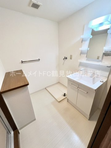 大阪市城東区永田１丁目の賃貸マンションの洗面所