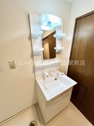 大阪市城東区永田１丁目の賃貸マンションの独立洗面台