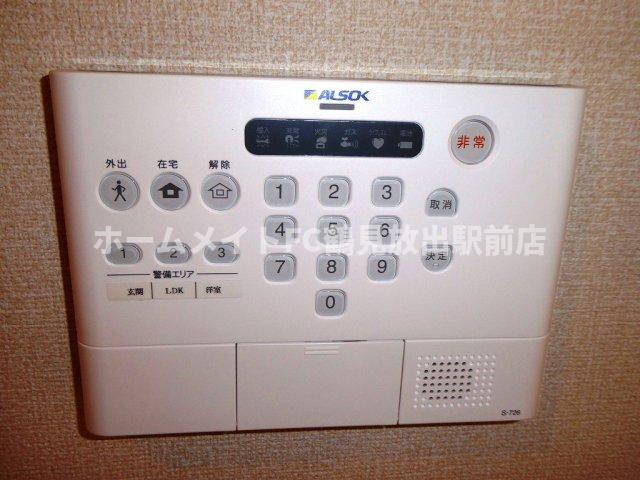 東大阪市稲田新町２丁目のアパートのセキュリティ