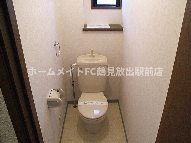 東大阪市稲田本町１丁目のハイツのトイレ