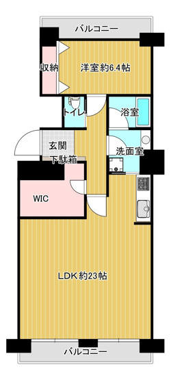 【間取り】 | のむら貝塚ガーデンシティ六番館