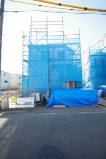 【外観】 | 【仲介手数料無料！！】府中市住吉町3丁目　新築戸建て（全7棟）F号棟　5590万円 | 令和7年11月8日撮影　北東側