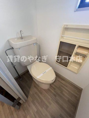 【トイレ】 | 八雲ハイツ | 落ち着いた色調のトイレです