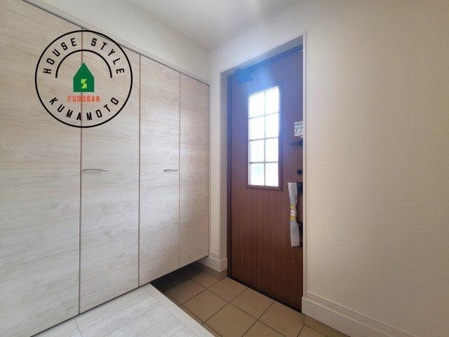 熊本市東区長嶺東第6₋3棟(3号棟)平屋の内観：施工例|二重ロックでしっかり防犯対策ができます。