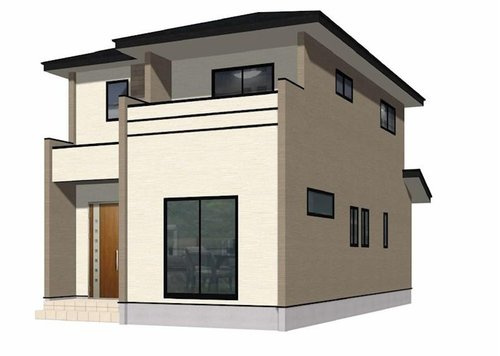 よかタウン　倉敷市片島町【仲介手数料無料】の外観パース